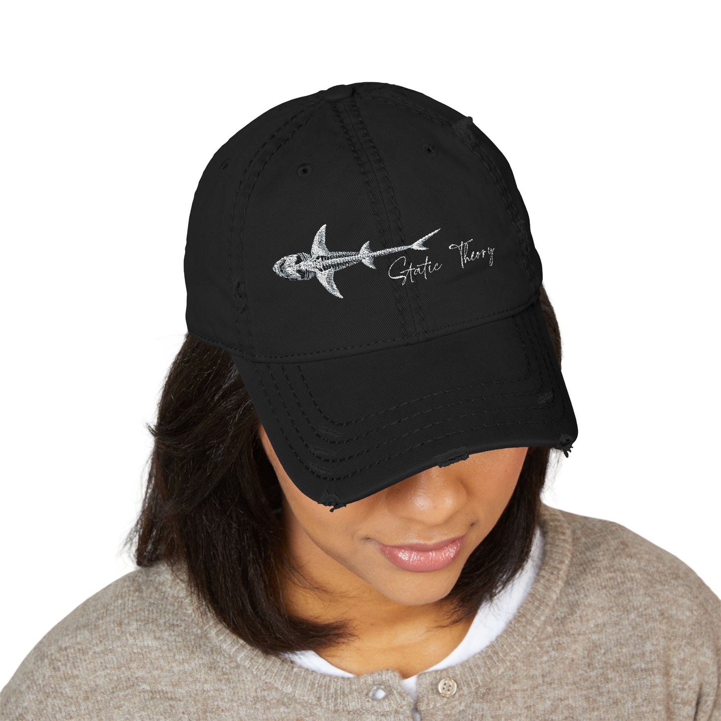 Distressed Shark Hat