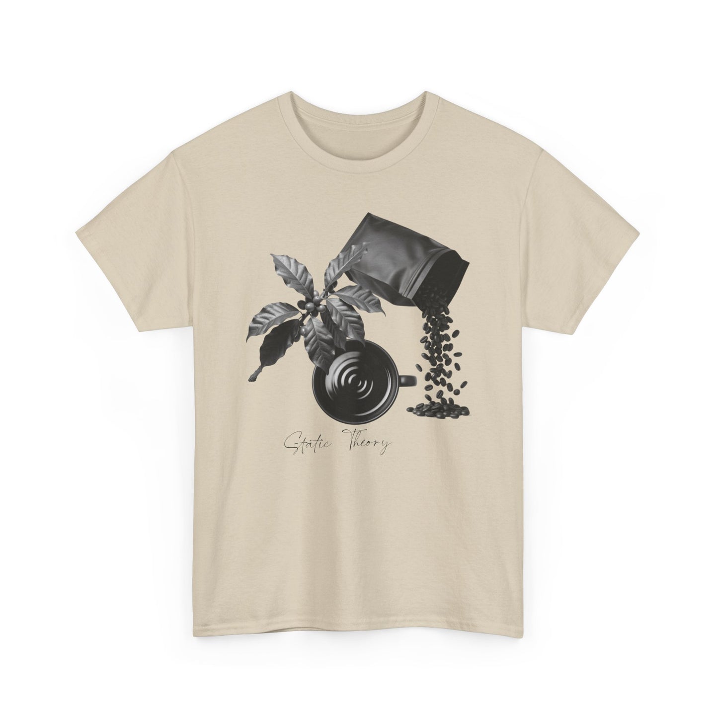 Heavy Cotton Coffee Tee