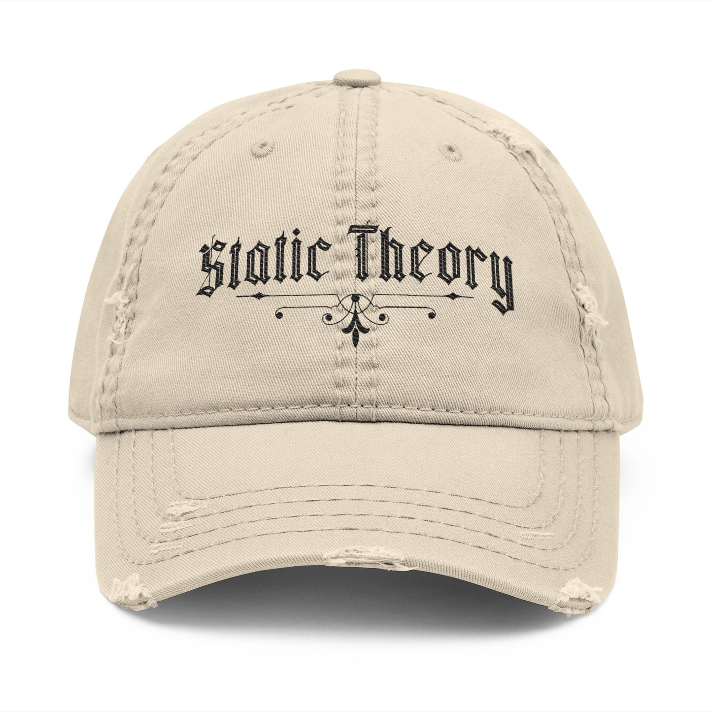 Distressed Static Theory Hat