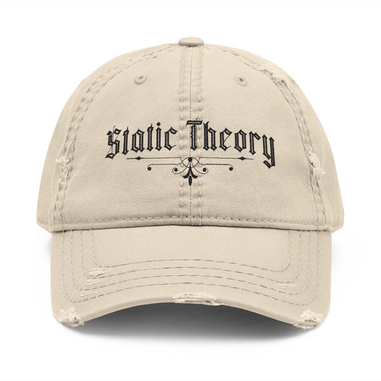 Distressed Static Theory Hat