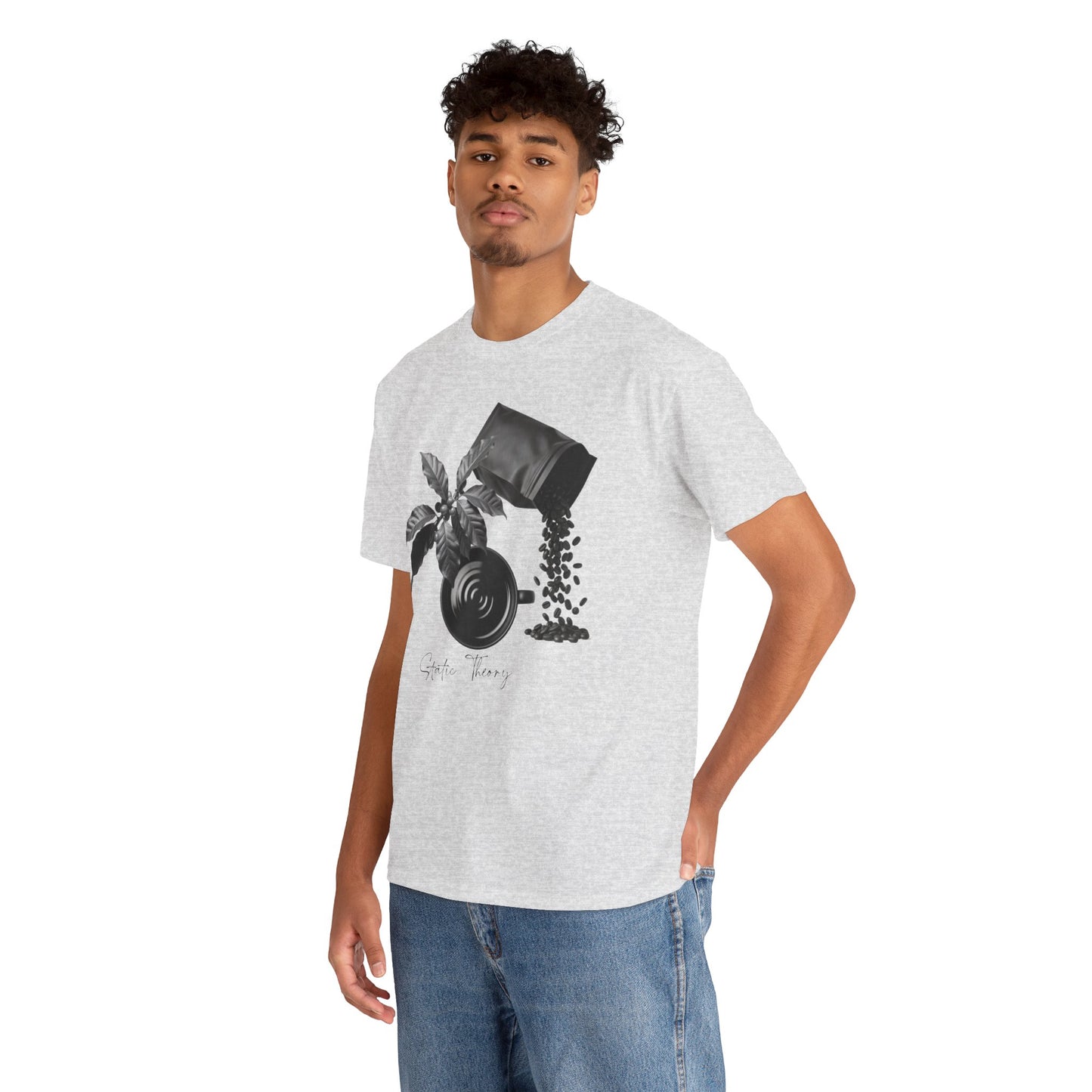Heavy Cotton Coffee Tee