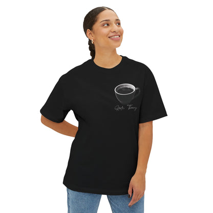 Oversized 'I like coffee' Tee Premium