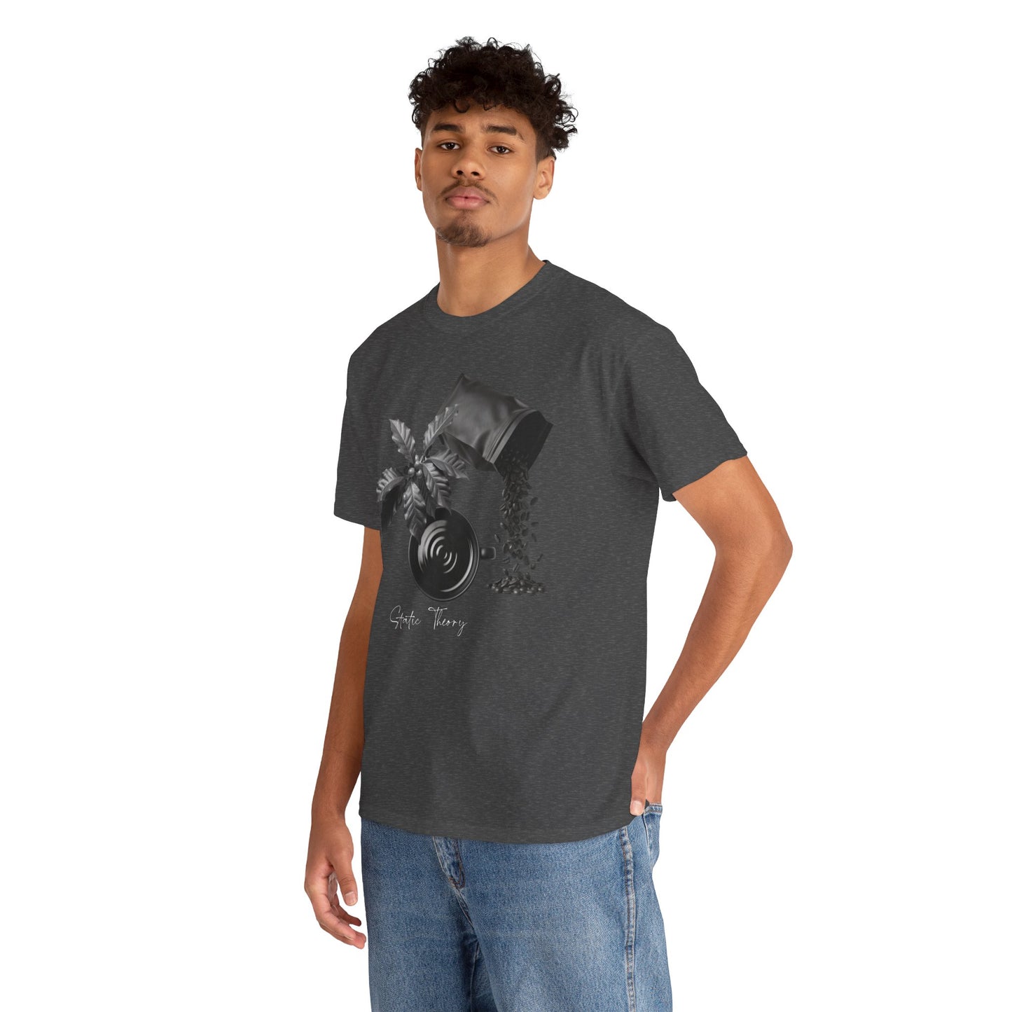 Heavy Cotton Coffee Tee