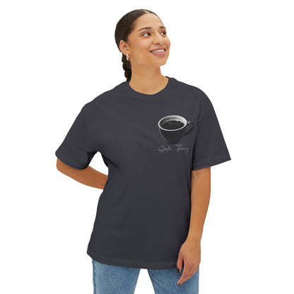 Oversized 'I like coffee' Tee Premium