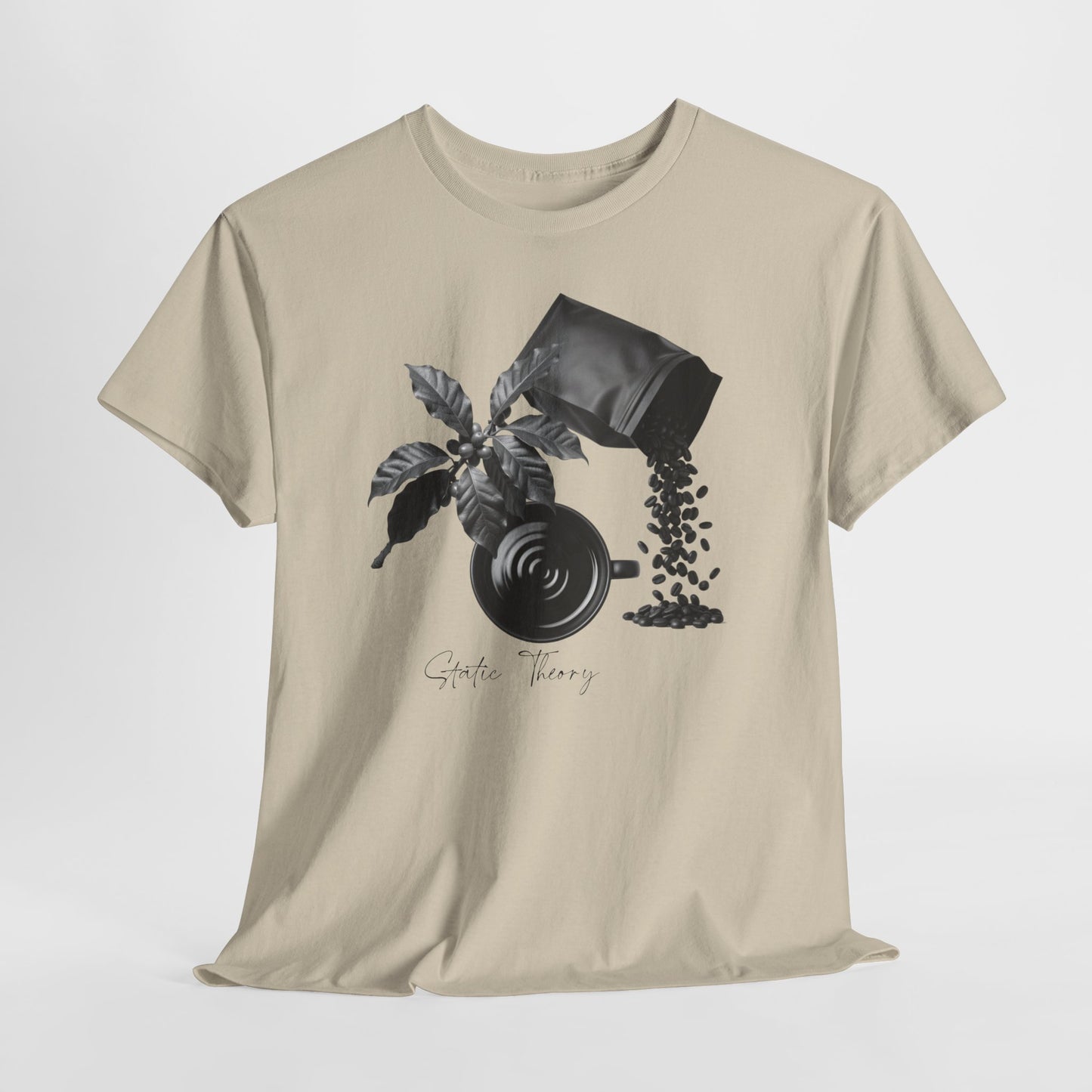 Heavy Cotton Coffee Tee
