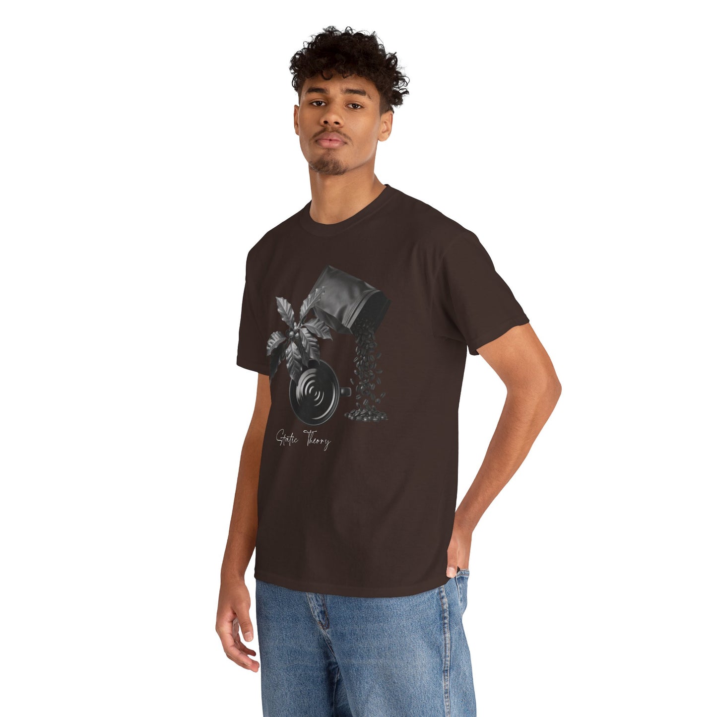 Heavy Cotton Coffee Tee